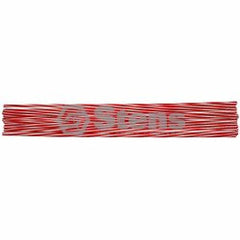 STENS 751-135.  Driveway Marker / 26" Red/White Hollow
