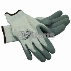 STENS 751-141.  Gray Thermal Glove / Latex Palm Coated, Large
