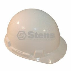 STENS 751-436.  White Hard Hat / 6 Point Suspension-Ratchet