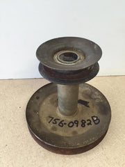 756-0982B *USED* Double Engine-Trans 3.56 X 5.5 Pulley - MTD 756-0982