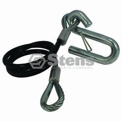 STENS 756-102.  Trailer Safety Cable / 36" Long With S Hook