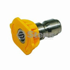 STENS 758-079.  1/4" Composite Spray Nozzle / 4.0 Size, Yellow, 5 Pack