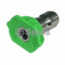 STENS 758-087.  1/4" Composite Spray Nozzle / 3.5 Size, Green, 5 Pack