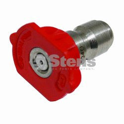 STENS 758-315.  1/4" Quick Coupler Nozzle Kits / 0 Degree, Size 4.0, Red