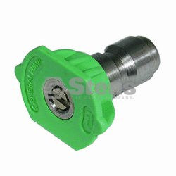 STENS 758-343.  Quick Coupler Nozzle / 25 Degree, Size 5.0, Green