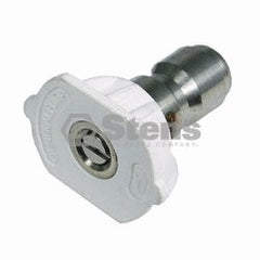 STENS 758-351.  1/4" Quick Coupler Nozzle / 40 Degree, Size 4.0, White