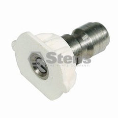 STENS 758-355.  1/4" Quick Coupler Nozzle / 40 Degree, Size 4.5, White