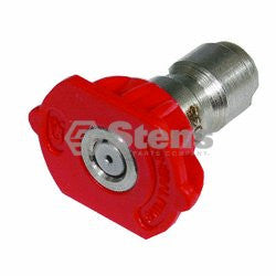 STENS 758-391.  1/4" Quick Coupler Nozzle Red / 0 Degree 3.5 Size