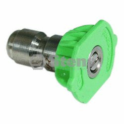 STENS 758-430.  1/4" Quick Coupler Nozzle Kits / 25 Degree, Size 3.0, Green