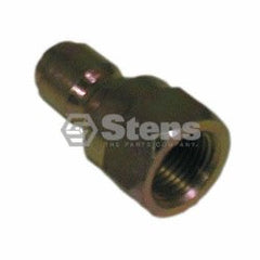 STENS 758-575.  Quick Coupler Plug Female / 3/8" Pl Steel, Female, 4000 PSI