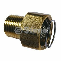 STENS 758-775.  Garden Hose Adapter / 3/4"F x M, 1/2"m Nipple