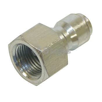 Quick Coupler Plug Female / 3/8" Pl Steel, Female