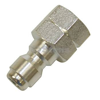 Quick Coupler Plug Female / 1/4" Pl Steel, Female