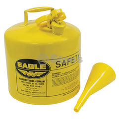 STENS 765-200.  Metal Safety Diesel Can / Eagle 5 Gallon With Funnel