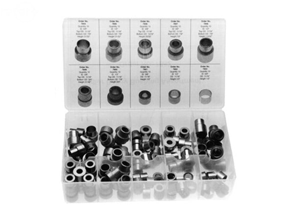 Rotary 7842. ASSORTMENT BUSHING IDLER PULLEY