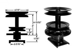 Rotary 8647. QUILL ASSEMBLY replacement for AYP 121705X, Husqvarna 532121704, 532121705