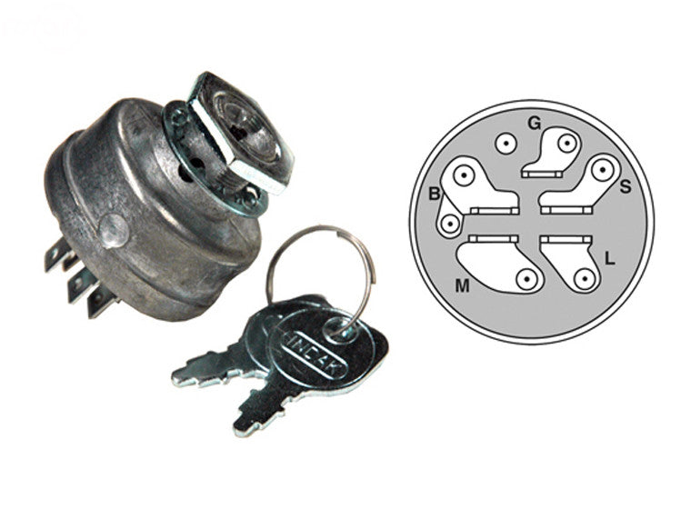 thumbnail image 2 of New Stens Ignition Switch 430-144 For Snapper 7018816YP 2 of 12