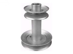 Rotary 9590. PULLEY DOUBLE ENGINE  TOP 1"X 3-1/2" BOTTOM 1-1/4"X5" MTD: 756-0658, 956-1189