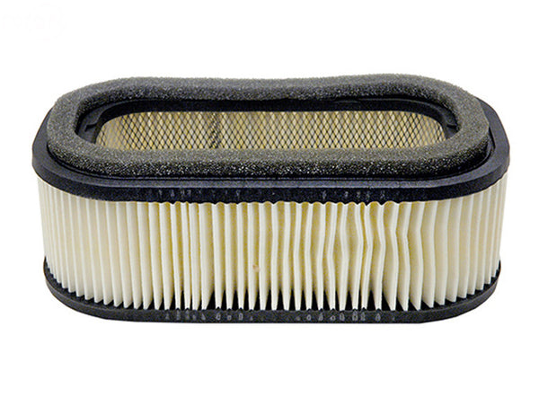 Rotary 9852. FILTER AIR PAPER 7-3/4"X4-1/2" JOHN DEERE: MIU11376, M117254 KAWASAKI: 11013-2139, 11013-2204