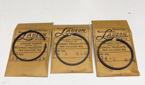 22649 Piston Ring Set .020 Original Lauson NOS