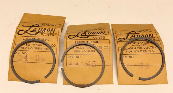 24701 Piston Rings Set Std. Original Lauson NOS