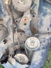 983-04166A *USED* 38" Deck Assembly w/ pulleys & spindles MTD Yard Machine