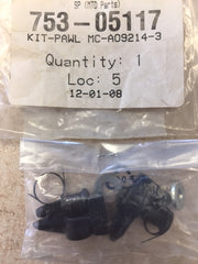 753-05117 MTD PAWL DOG KIT McCulloch MC-A09214-3, 302220