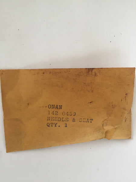142-0459 Needle and Seat Onan NOS