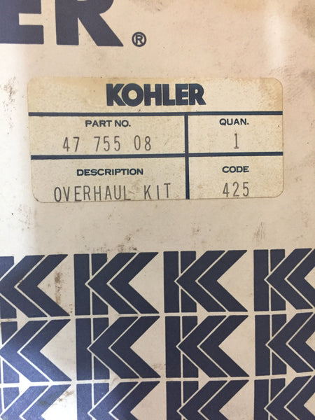 47 755 08 Overhaul Kit alt. 47 755 08-S Kohler