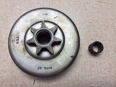 N176-B7 Herr Spurr Sprocket w/ needle bearing .404" Pitch, 7-Teeth fits McCulloch Chainsaw Models