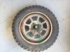 Set of 10" Mini Bike Spoke Wheels & Tires Rupp / Fox / Indian (54 tooth sprocket) - Vintage - Used