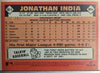 2021 Topps Jonathan India #/299 Black Border 1986 #86TB-19 RC