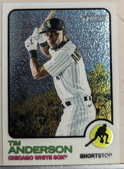 2022 Topps Heritage TIM ANDERSON #241 Chrome Refractor 448/999